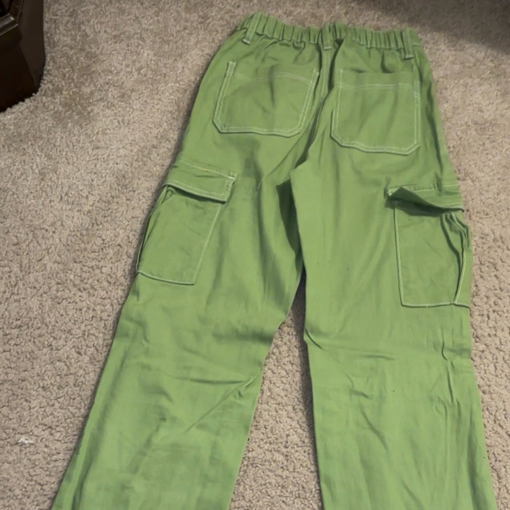 Green Cargo Pants